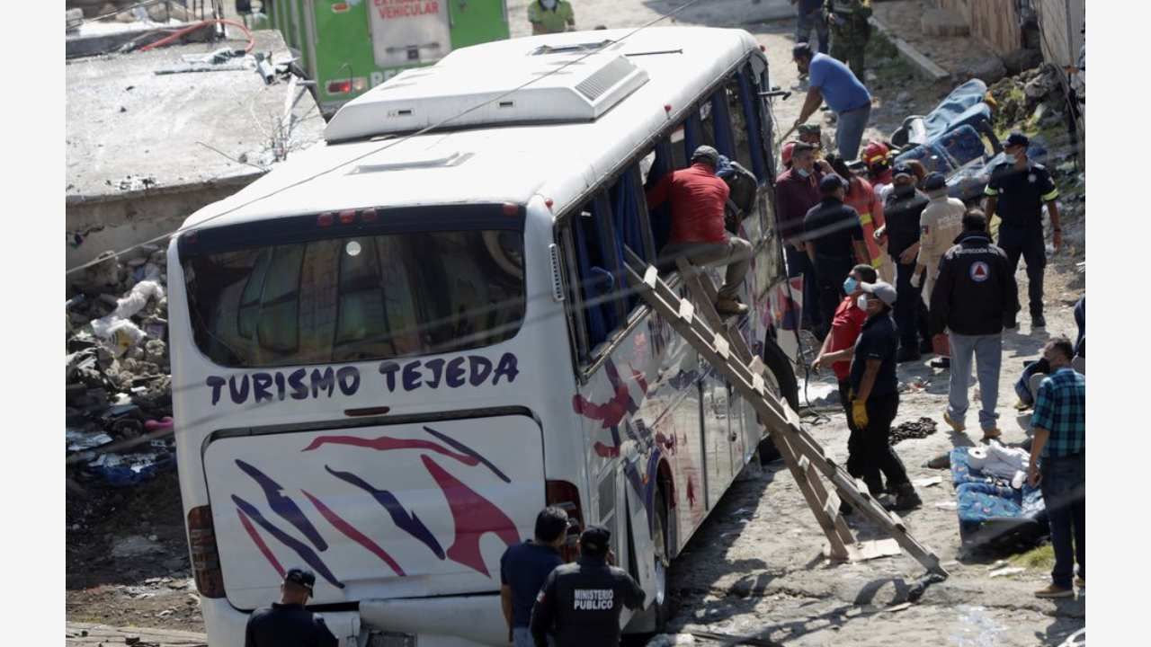 Mexico bus crash