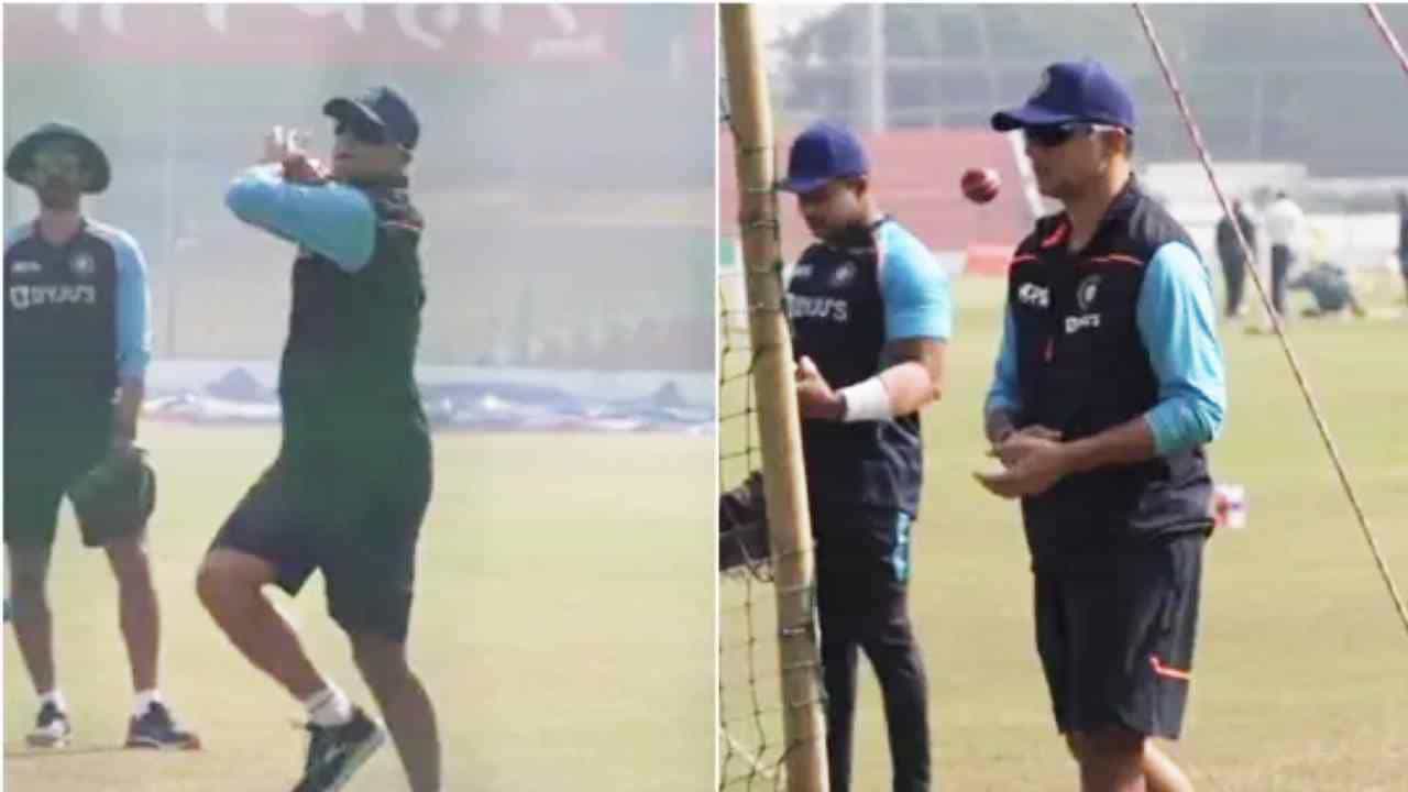 Viral Video: ಟೀಮ್ ಇಂಡಿಯಾ ಆಟಗಾರರ ಮುಂದೆ ರಾಹುಲ್ ದ್ರಾವಿಡ್ ಸ್ಪಿನ್ ಮೋಡಿ Viral Video: ಟೀಮ್ ಇಂಡಿಯಾ ಆಟಗಾರರ ಮುಂದೆ ರಾಹುಲ್ ದ್ರಾವಿಡ್ ಸ್ಪಿನ್ ಮೋಡಿ