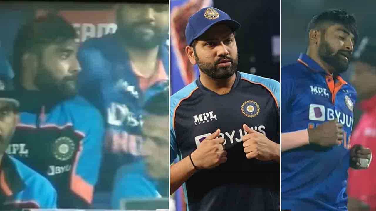 India vs New Zealand: ಭಾರತ- ನ್ಯೂಜಿಲೆಂಡ್ ಪಂದ್ಯದ ನಡುವೆ ಮೊಹಮ್ಮದ್ ಸಿರಾಜ್ಗೆ ಹೊಡೆದ ರೋಹಿತ್ ಶರ್ಮಾ India vs New Zealand: ಭಾರತ- ನ್ಯೂಜಿಲೆಂಡ್ ಪಂದ್ಯದ ನಡುವೆ ಮೊಹಮ್ಮದ್ ಸಿರಾಜ್ಗೆ ಹೊಡೆದ ರೋಹಿತ್ ಶರ್ಮಾ
