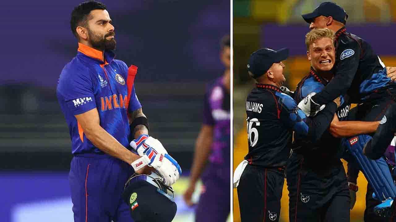 Virat Kohli: ಭಾರತ vs ನಮೀಬಿಯಾ ಔಪಚಾರಿಕ ಪಂದ್ಯ: ನಾಯಕನಾಗಿ ಇಂದು ವಿರಾಟ್ ಕೊಹ್ಲಿ ಯುಗ ಅಂತ್ಯ Virat Kohli: ಭಾರತ vs ನಮೀಬಿಯಾ ಔಪಚಾರಿಕ ಪಂದ್ಯ: ನಾಯಕನಾಗಿ ಇಂದು ವಿರಾಟ್ ಕೊಹ್ಲಿ ಯುಗ ಅಂತ್ಯ