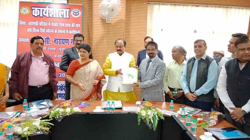 ಸಾರಂಗ್ ತಲಾಬ್ ಪ್ರದೇಶದಲ್ಲಿ ಕೆಎಸ್ಎಂಬಿ ಶಾಖೆ ತೆರೆಯಲು ಯುಪಿ ಸರ್ಕಾರದಿಂದ ಒಪ್ಪಿಗೆ, ಸ್ಥಳ ಪರಿಶೀಲನೆ ನಡೆಸಿದ ರೇಷ್ಮೆ ಸಚಿವ ನಾರಾಯಣ ಗೌಡ