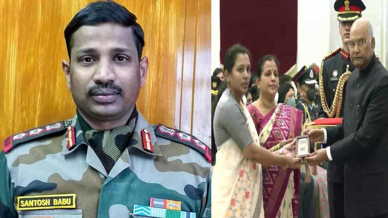 Galwan clashes ಗಾಲ್ವಾನ್ ಸಂಘರ್ಷದಲ್ಲಿ ಹುತಾತ್ಮ ಕರ್ನಲ್ ಸಂತೋಷ್ ಬಾಬುಗೆ ಮರಣೋತ್ತರ ಮಹಾವೀರ ಚಕ್ರ, ಐವರಿಗೆ ವೀರ ಚಕ್ರ Galwan clashes ಗಾಲ್ವಾನ್ ಸಂಘರ್ಷದಲ್ಲಿ ಹುತಾತ್ಮ ಕರ್ನಲ್ ಸಂತೋಷ್ ಬಾಬುಗೆ ಮರಣೋತ್ತರ ಮಹಾವೀರ ಚಕ್ರ, ಐವರಿಗೆ ವೀರ ಚಕ್ರ