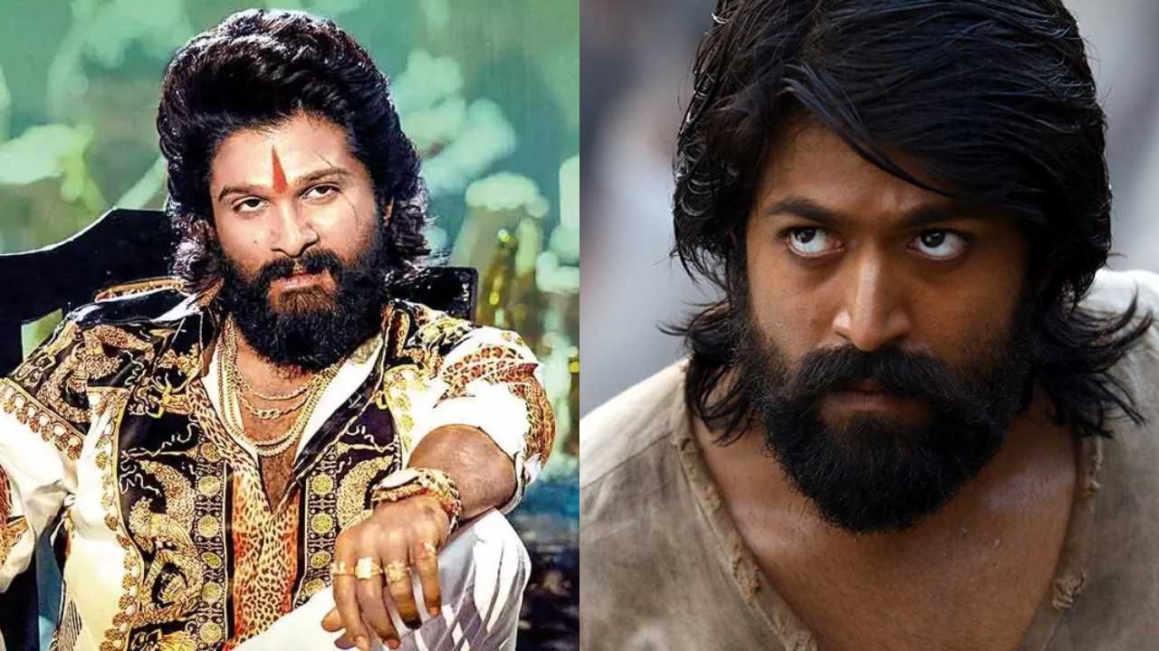 KGF' versus 'flower'; How much did these films make at the box office on the first day? | Allu Arjun starrer Pushpa Beats Yash's KGF chapter 1 movie in first day Hindi