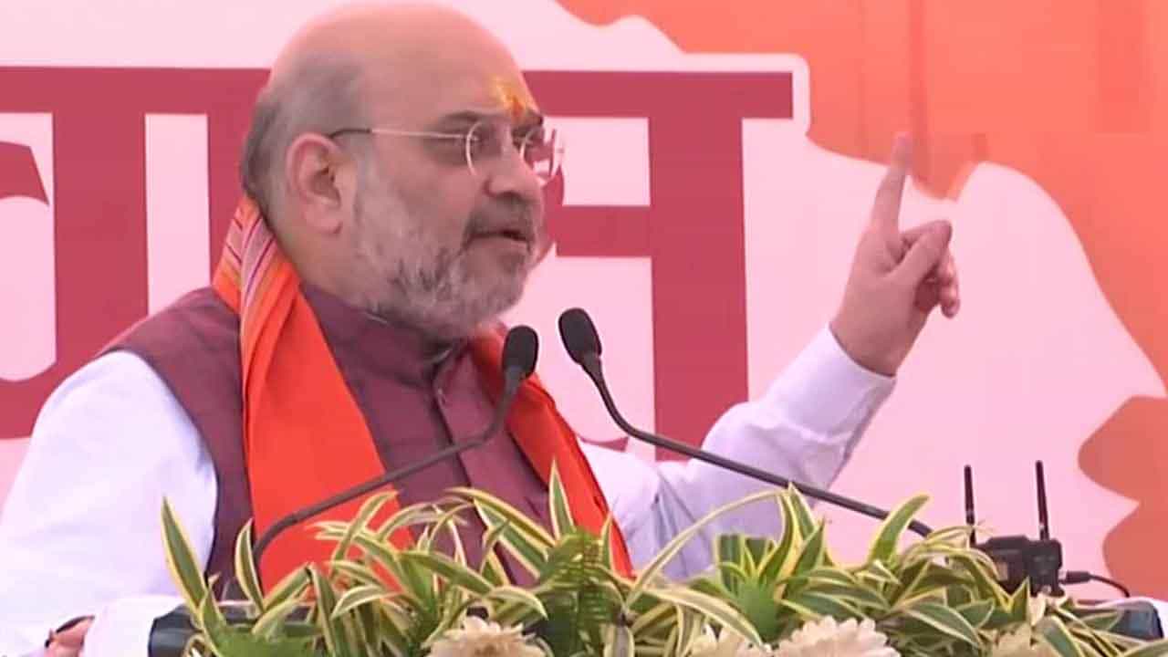 Amit Shah in Ayodhya ಅಯೋಧ್ಯೆಯಲ್ಲಿ ಭವ್ಯವಾದ ರಾಮಮಂದಿರ ನಿರ್ಮಾಣ ತಡೆಯಲು ಯಾರಿಂದಲೂ ಸಾಧ್ಯವಿಲ್ಲ: ಅಮಿತ್ ಶಾ