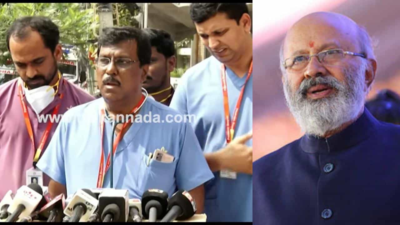 ‘ಶಿವರಾಂ ಹೆಚ್ಚು ಹೊತ್ತು ನಮ್ಮ ಜತೆ ಇರಲ್ಲ’: ಬಿಕ್ಕಿ ಬಿಕ್ಕಿ ಅಳುತ್ತ ಮಾಹಿತಿ ನೀಡಿದ ಡಾ. ಮೋಹನ್ ‘ಶಿವರಾಂ ಹೆಚ್ಚು ಹೊತ್ತು ನಮ್ಮ ಜತೆ ಇರಲ್ಲ’: ಬಿಕ್ಕಿ ಬಿಕ್ಕಿ ಅಳುತ್ತ ಮಾಹಿತಿ ನೀಡಿದ ಡಾ. ಮೋಹನ್