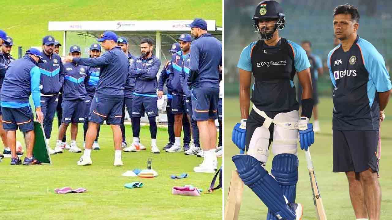 India vs South Africa: ಭಾರತ- ಆಫ್ರಿಕಾ ಟೆಸ್ಟ್ ಆರಂಭಕ್ಕೆ ಒಂದೇ ದಿನ ಬಾಕಿ: ಕೋಚ್ ದ್ರಾವಿಡ್​ರಿಂದ ಆಟಗಾರರಿಗೆ ಸ್ಪೆಷಲ್ ಕ್ಲಾಸ್