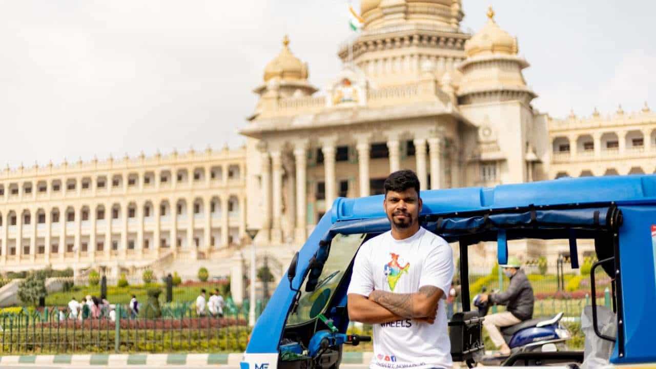 India on 3 Wheels: ವಿದ್ಯುತ್ ಚಾಲಿತ ಆಟೋದಲ್ಲಿ ಒಂದು ವರ್ಷ ದೇಶ ಪರ್ಯಟನೆ! ಯಾಕೀ ಸಾಹಸ? ಇಲ್ಲಿದೆ ವಿವರ India on 3 Wheels: ವಿದ್ಯುತ್ ಚಾಲಿತ ಆಟೋದಲ್ಲಿ ಒಂದು ವರ್ಷ ದೇಶ ಪರ್ಯಟನೆ! ಯಾಕೀ ಸಾಹಸ? ಇಲ್ಲಿದೆ ವಿವರ