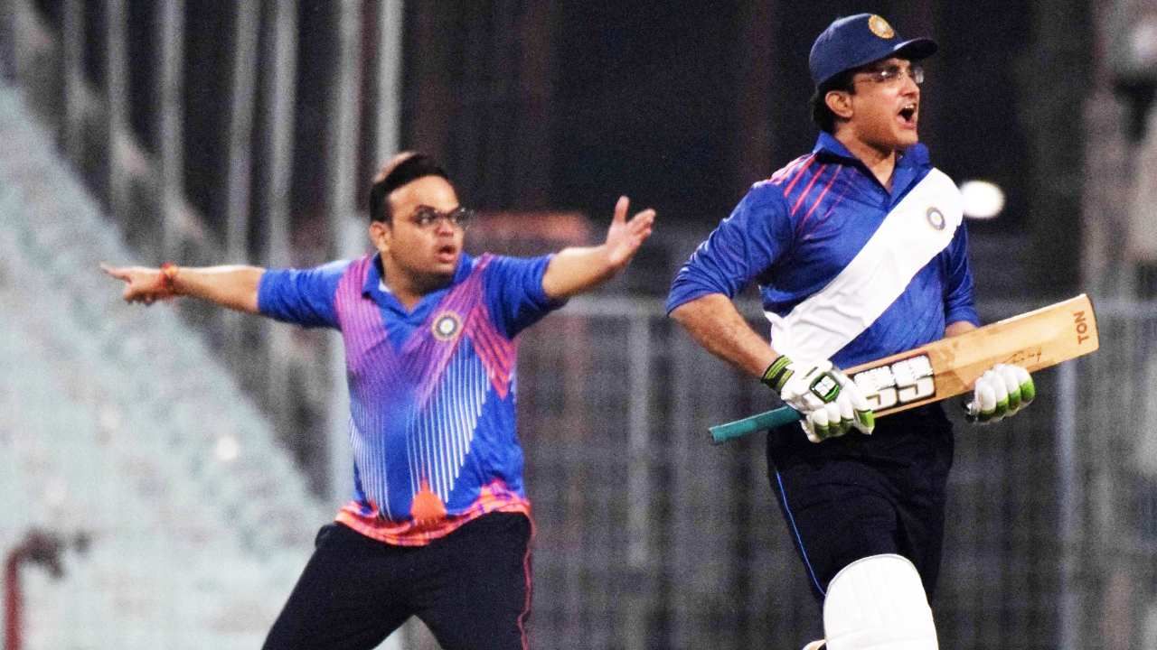 BCCI AGM festival match: ಸೌರವ್ ಗಂಗೂಲಿ ತಂಡಕ್ಕೆ ಸೋಲುಣಿಸಿ ಮಿಂಚಿದ ಜಯ್ ಶಾ