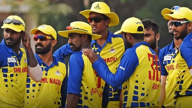 Vijay Hazare Trophy 2021: ಬಲಿಷ್ಠ ತಮಿಳುನಾಡಿಗೆ ಬಿಗ್ ಶಾಕ್: 1 ರನ್ಗಳ ರೋಚಕ ಜಯ Vijay Hazare Trophy 2021: ಬಲಿಷ್ಠ ತಮಿಳುನಾಡಿಗೆ ಬಿಗ್ ಶಾಕ್: 1 ರನ್ಗಳ ರೋಚಕ ಜಯ