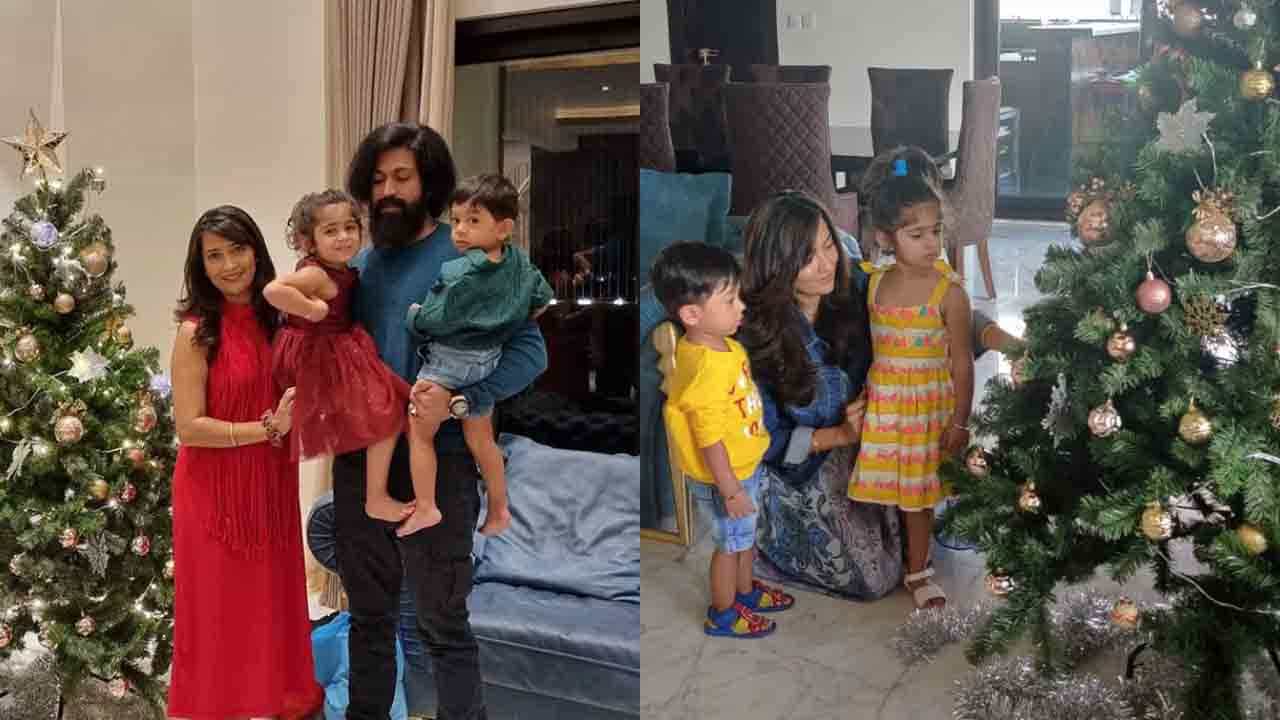 ರಾಧಿಕಾ-ಯಶ್ಗಾಗಿ ಸಾಂಟಾ ಕ್ಲಾಸ್ ಆದ ಯಥರ್ವ್; ಕ್ಯೂಟ್ ಆಗಿ ನಕ್ಕ ಆಯ್ರಾ ರಾಧಿಕಾ-ಯಶ್ಗಾಗಿ ಸಾಂಟಾ ಕ್ಲಾಸ್ ಆದ ಯಥರ್ವ್; ಕ್ಯೂಟ್ ಆಗಿ ನಕ್ಕ ಆಯ್ರಾ