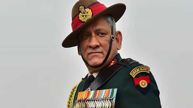 ನಮ್ಮ ಸೇನೆಗಳ ಬಗ್ಗೆ ಹೆಮ್ಮೆ ಇದೆ; ಸ್ವರ್ಣಿಮ್ ವಿಜಯ್ ಪರ್ವ್​​ನಲ್ಲಿ ಸಿಡಿಎಸ್ ಬಿಪಿನ್ ರಾವತ್​​ರ ರೆಕಾರ್ಡ್ ಮಾಡಿದ ಸಂದೇಶ ಪ್ರಸಾರ