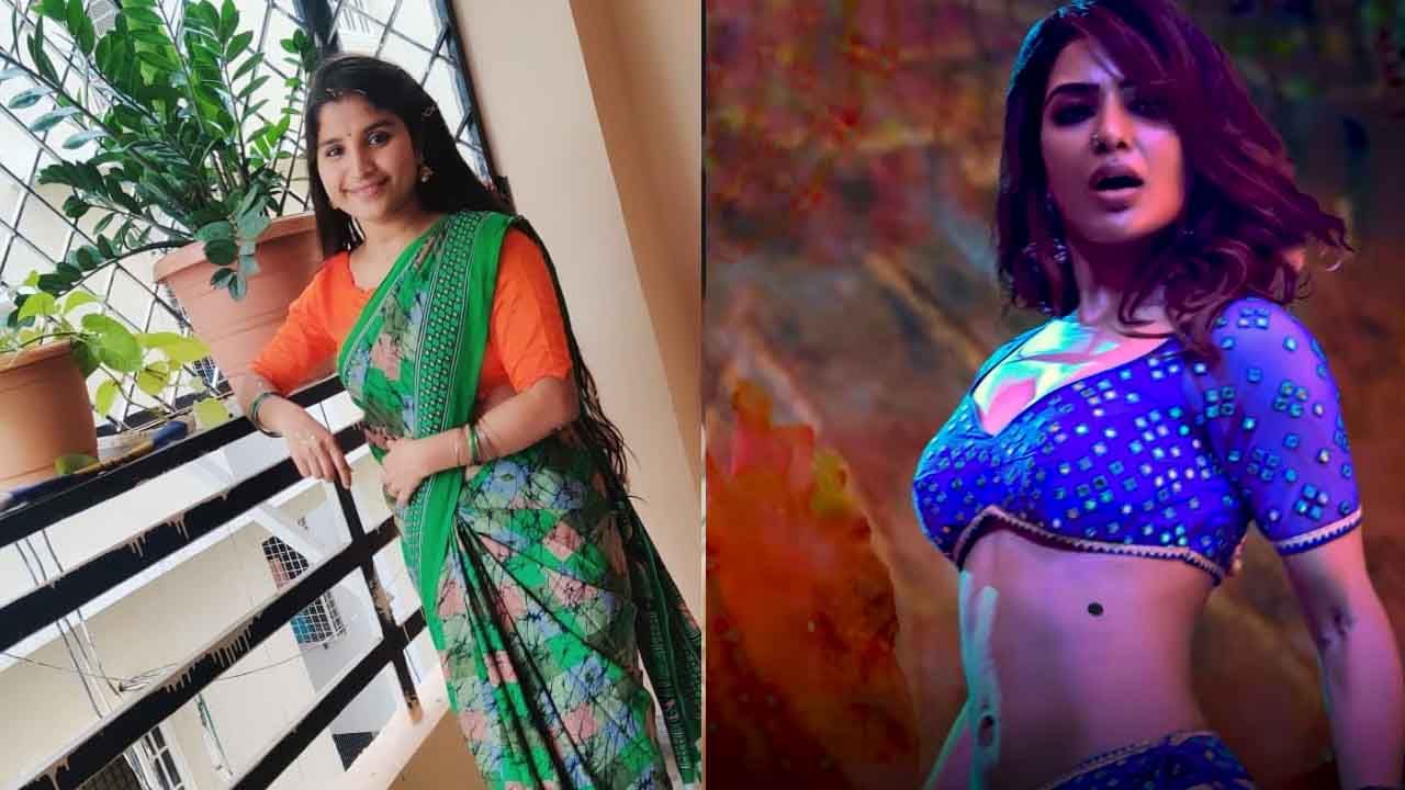 Singer Mangli Sex Videos - Song of 'Pushpa' Cinema Song sung by 'Mangli' sister; Hit song Mangli  sister Indravati Chauhan by Pushpa Movie Oo Antava sung in Samantha Item  Song | PiPa News