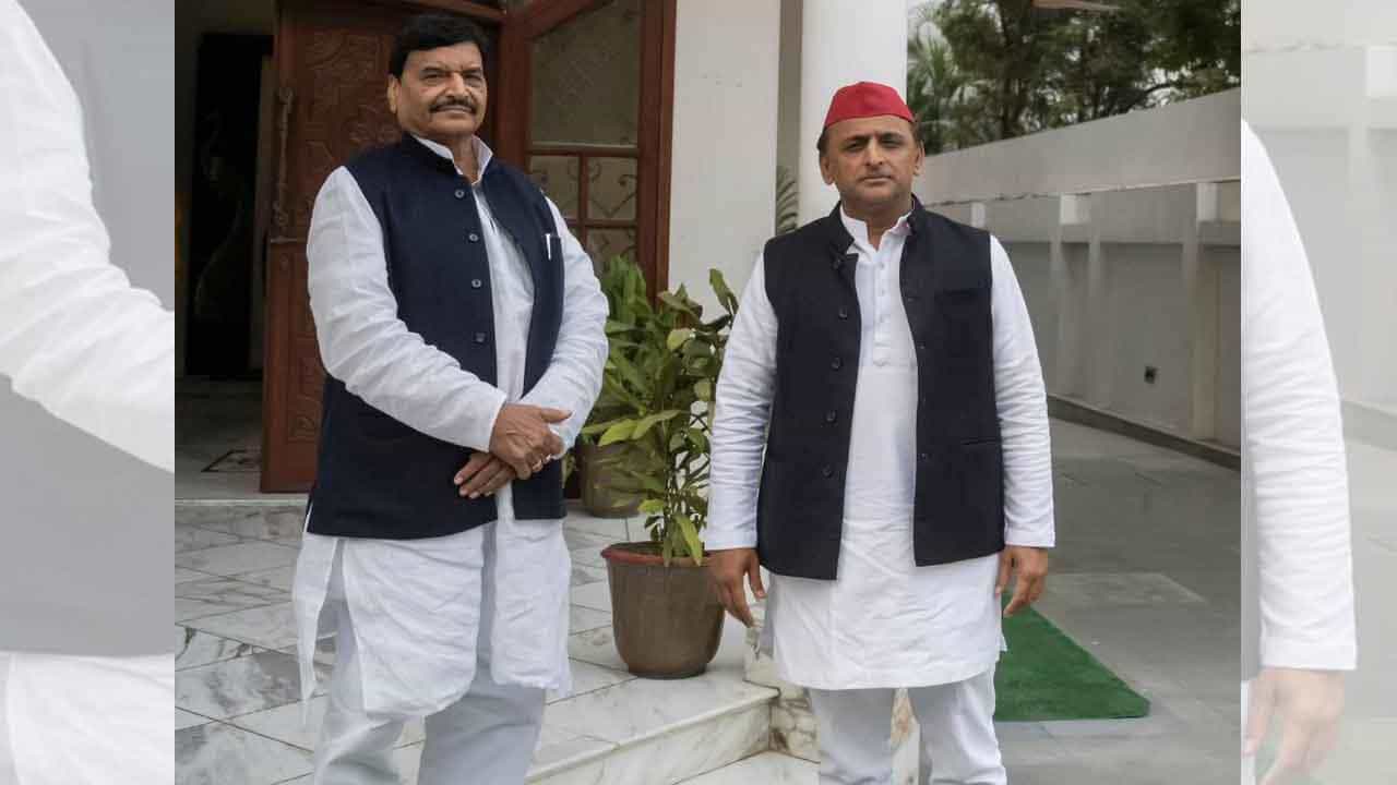 Uttar Pradesh Election 2022 ಶಿವಪಾಲ್ರನ್ನು ಭೇಟಿ ಮಾಡಿ ಪ್ರಗತಿಶೀಲ್ ಸಮಾಜವಾದಿ ಪಕ್ಷದ ಜತೆ ಮೈತ್ರಿ ಘೋಷಿಸಿದ ಅಖಿಲೇಶ್ ಯಾದವ್ Uttar Pradesh Election 2022 ಶಿವಪಾಲ್ರನ್ನು ಭೇಟಿ ಮಾಡಿ ಪ್ರಗತಿಶೀಲ್ ಸಮಾಜವಾದಿ ಪಕ್ಷದ ಜತೆ ಮೈತ್ರಿ ಘೋಷಿಸಿದ ಅಖಿಲೇಶ್ ಯಾದವ್
