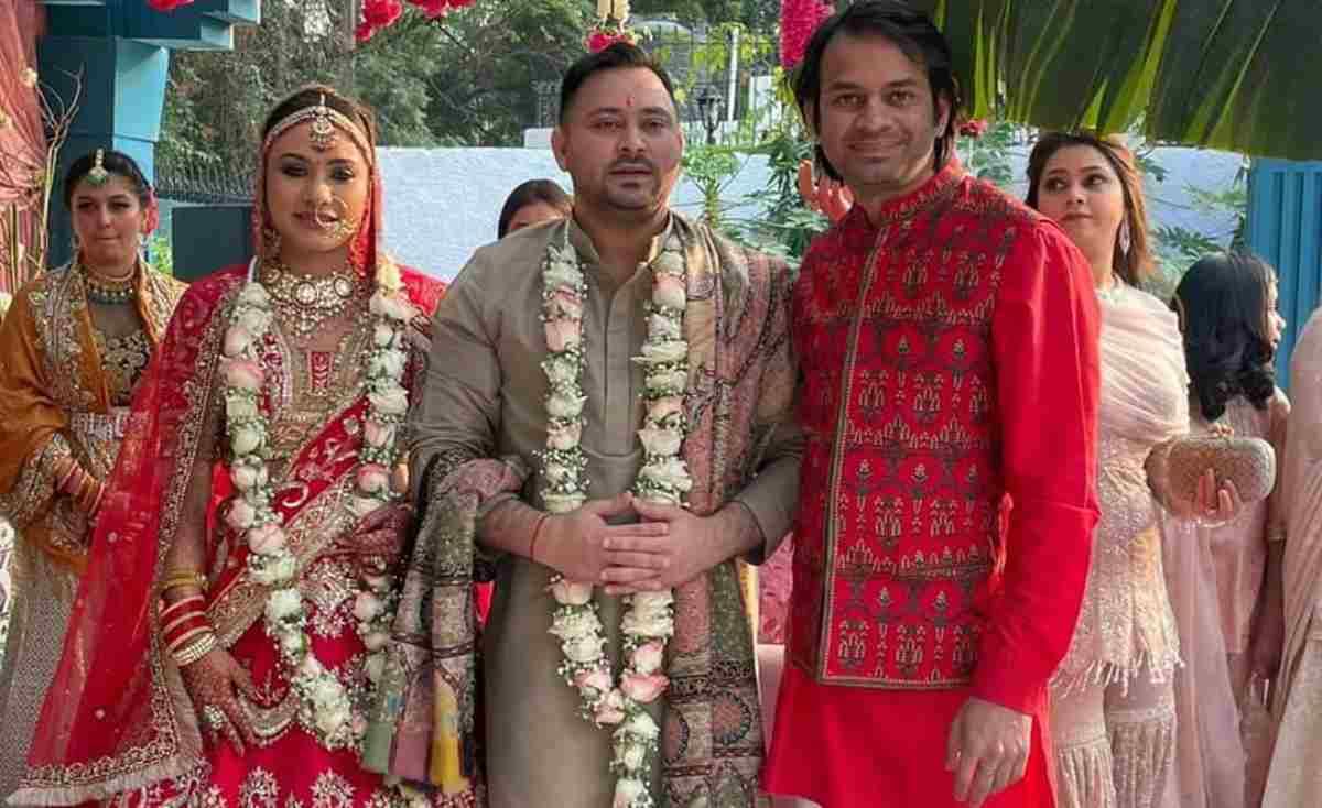 Tejashwi Yadav Wedding: ದಾಂಪತ್ಯ ಜೀವನಕ್ಕೆ ಕಾಲಿಟ್ಟ ಲಾಲೂ ಪ್ರಸಾದ್​ ಮಗ; ಬಹುಕಾಲದ ಗೆಳತಿಯನ್ನು ಮದುವೆಯಾದ ತೇಜಸ್ವಿ ಯಾದವ್