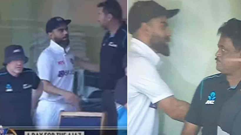 Ajaz Patel: ಪಂದ್ಯದ ಬಳಿಕ ನ್ಯೂಜಿಲೆಂಡ್ ಡ್ರೆಸ್ಸಿಂಗ್ ರೂಮ್ಗೆ ತೆರಳಿದ ದ್ರಾವಿಡ್, ಕೊಹ್ಲಿ: ಕಾರಣ ಕೇಳಿದ್ರೆ ಹೆಮ್ಮೆ ಆಗುತ್ತೆ