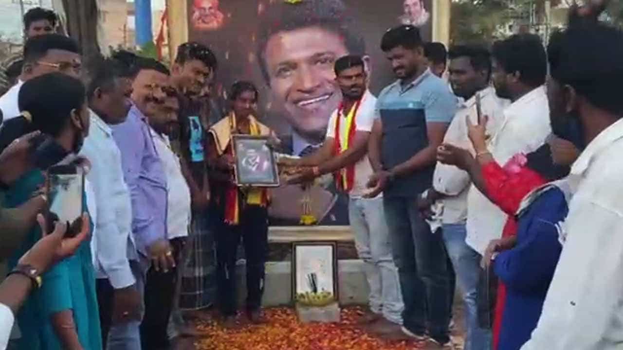 ಪಾದಯಾತ್ರೆ ಮೂಲಕ ಅಪ್ಪು ಸಮಾಧಿ ನೋಡುವ ಹಂಬಲ: ದಾವಣಗೆರೆ ತಲುಪಿದ ದ್ರಾಕ್ಷಾಯಣಿ ಪಾಟೀಲ್ ಪಾದಯಾತ್ರೆ ಮೂಲಕ ಅಪ್ಪು ಸಮಾಧಿ ನೋಡುವ ಹಂಬಲ: ದಾವಣಗೆರೆ ತಲುಪಿದ ದ್ರಾಕ್ಷಾಯಣಿ ಪಾಟೀಲ್
