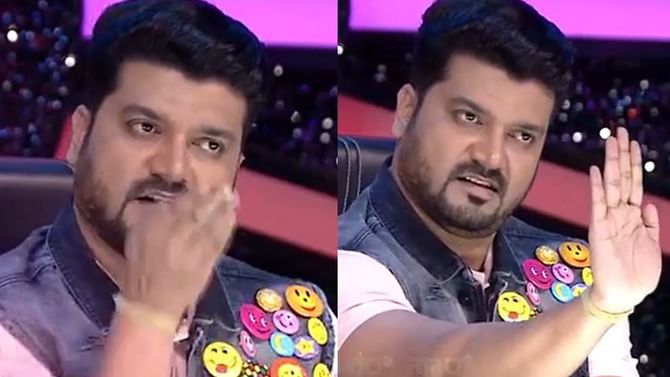 ಸೃಜನ್ ಲೋಕೇಶ್ ಡ್ಯಾನ್ಸ್ ನೋಡಿ ಹೊಟ್ಟೆ ಹುಣ್ಣಾಗುವಂತೆ ನಕ್ಕ ಫ್ಯಾನ್ಸ್; ಈ ವಿಚಿತ್ರ ನೃತ್ಯದ ಹೆಸರೇನು? ಸೃಜನ್ ಲೋಕೇಶ್ ಡ್ಯಾನ್ಸ್ ನೋಡಿ ಹೊಟ್ಟೆ ಹುಣ್ಣಾಗುವಂತೆ ನಕ್ಕ ಫ್ಯಾನ್ಸ್; ಈ ವಿಚಿತ್ರ ನೃತ್ಯದ ಹೆಸರೇನು?