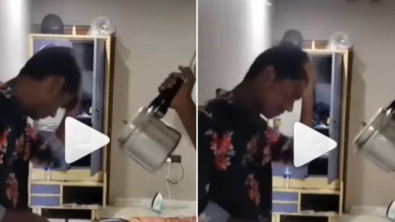 Viral Video: ಹೇರ್ ಡ್ರೈಯರ್ ಬದಲು ಕುಕ್ಕರ್ ಬಳಸಿದ ಯುವಕ; ಅಪರೂಪದ ವಿಡಿಯೋ ನೋಡಿ ಅಚ್ಚರಿಗೊಂಡ ನೆಟ್ಟಿಗರು! Viral Video: ಹೇರ್ ಡ್ರೈಯರ್ ಬದಲು ಕುಕ್ಕರ್ ಬಳಸಿದ ಯುವಕ; ಅಪರೂಪದ ವಿಡಿಯೋ ನೋಡಿ ಅಚ್ಚರಿಗೊಂಡ ನೆಟ್ಟಿಗರು!