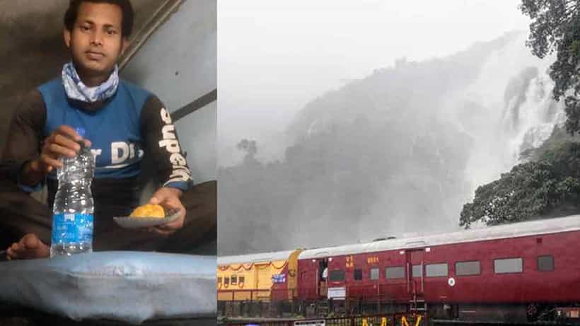 ಗೋವಾದಲ್ಲಿ ಹಳಿ ತಪ್ಪಿದ ಅಮರಾವತಿ ಎಕ್ಸ್ಪ್ರೆಸ್ ರೈಲು: ಅದೃಷ್ಟವಶಾತ್ ಜೀವಹಾನಿ ಇಲ್ಲ