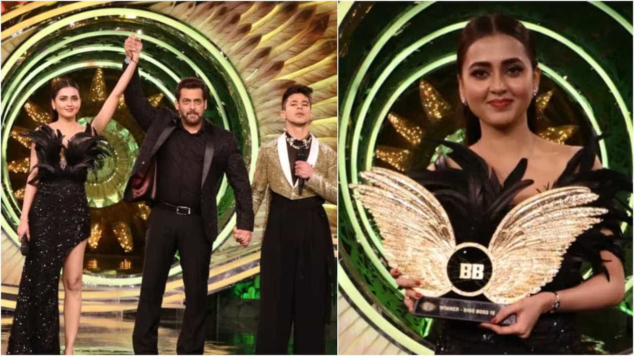Bigg Boss 15 Winner: ನಟಿ ತೇಜಸ್ವಿ ಪ್ರಕಾಶ್ಗೆ ‘ಬಿಗ್ ಬಾಸ್ 15’ ವಿನ್ನರ್ ಪಟ್ಟ; ಬಹುಮಾನದ ಮೊತ್ತ ಎಷ್ಟು? Bigg Boss 15 Winner: ನಟಿ ತೇಜಸ್ವಿ ಪ್ರಕಾಶ್ಗೆ ‘ಬಿಗ್ ಬಾಸ್ 15’ ವಿನ್ನರ್ ಪಟ್ಟ; ಬಹುಮಾನದ ಮೊತ್ತ ಎಷ್ಟು?