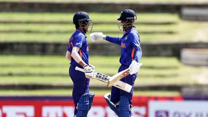 India vs Uganda U19: ಧವನ್ ದಾಖಲೆ ಪುಡಿ ಮಾಡಿದ ಅಂಡರ್-19 ಆಟಗಾರ: ಕ್ವಾರ್ಟರ್ ಫೈನಲ್ಗೆ ಭಾರತ India vs Uganda U19: ಧವನ್ ದಾಖಲೆ ಪುಡಿ ಮಾಡಿದ ಅಂಡರ್-19 ಆಟಗಾರ: ಕ್ವಾರ್ಟರ್ ಫೈನಲ್ಗೆ ಭಾರತ