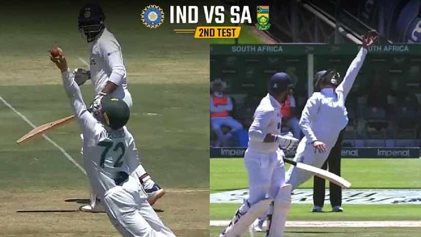 India vs South Africa: ವಾಟ್ ಎ ಕ್ಯಾಚ್: ಶಾರ್ಟ್ ಲೆಗ್ನಲ್ಲಿ ಅದ್ಭುತ ಕ್ಯಾಚ್ ಹಿಡಿದ ಡುಸ್ಸೆನ್