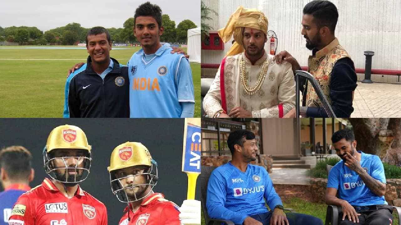 ಕ್ರಿಕೆಟ್ ಅಂಗಳದಲ್ಲಿ ಬಾಲ್ಯದಲ್ಲಿ ಜೊತೆಯಾಗಿ ಇನಿಂಗ್ಸ್ ಆರಂಭಿಸಿ ಆ ಬಳಿಕ ರಾಷ್ಟ್ರೀಯ ತಂಡದ ಪರ ಆಡಿದ ಕೆಲವೇ ಕೆಲವು ಆಟಗಾರರು ಮಾತ್ರ ಕಾಣ ಸಿಗುತ್ತಾರೆ. ಈ ಪಟ್ಟಿಯಲ್ಲಿ ಕೆಎಲ್ ರಾಹುಲ್ ಹಾಗೂ ಮಯಾಂಕ್ ಅಗರ್ವಾಲ್ ಹೆಸರು ಕೂಡ ಇದೆ. ಆದರೆ ಈ ಇಬ್ಬರು ಬಾಲ್ಯದಲ್ಲಿ ಜೊತೆಯಾಗಿ ಆಡಿರಲಿಲ್ಲ. ಇದಾಗ್ಯೂ ಇಬ್ಬರು ರಣಜಿ ಕ್ರಿಕೆಟ್ನಲ್ಲಿ ಜೊತೆಯಾಗಿ ಆಡಿ ಆ ಬಳಿಕ ಟೀಮ್ ಇಂಡಿಯಾ ಪರ ಇನಿಂಗ್ಸ್ ಆರಂಭಿಸಿದ್ದರು.