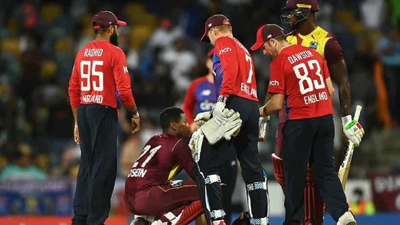 1w, 4, 4, 1w, 6, 6, 6: ಇಂಗ್ಲೆಂಡ್- ವಿಂಡೀಸ್ ರೋಚಕ ಪಂದ್ಯ: ಕೊನೆಯ ಓವರ್ನಲ್ಲಿ 30 ರನ್ಗಳ ಚೇಸಿಂಗ್..ಆದರೆ