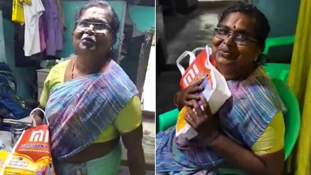 ಬರ್ತಡೇಗೆ ಮೊಬೈಲ್ ಗಿಪ್ಟ್ ನೀಡಿದ ಮಗ: ಖುಷಿಯಿಂದ ಕಣ್ಣೀರಾದ ತಾಯಿಯ ವಿಡಿಯೋ ವೈರಲ್ ಬರ್ತಡೇಗೆ ಮೊಬೈಲ್ ಗಿಪ್ಟ್ ನೀಡಿದ ಮಗ: ಖುಷಿಯಿಂದ ಕಣ್ಣೀರಾದ ತಾಯಿಯ ವಿಡಿಯೋ ವೈರಲ್