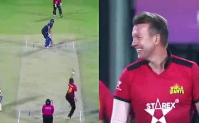 Legends League Cricket: ಬ್ರೆಟ್ ಲೀ ಬೌಲಿಂಗ್; 6 ಎಸೆತಗಳಲ್ಲಿ 8 ರನ್ ಹೊಡೆಯದೆ ಸೋತ ಭಾರತ! ವಿಡಿಯೋ ನೋಡಿ Legends League Cricket: ಬ್ರೆಟ್ ಲೀ ಬೌಲಿಂಗ್; 6 ಎಸೆತಗಳಲ್ಲಿ 8 ರನ್ ಹೊಡೆಯದೆ ಸೋತ ಭಾರತ! ವಿಡಿಯೋ ನೋಡಿ