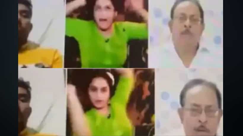 Viral Video: ಮಾತನಾಡಲು ಅವಕಾಶ ಸಿಗಲಿಲ್ಲವೆಂದು ಟಿವಿ ಚಾನೆಲ್ ಲೈವ್ನಲ್ಲೇ ಎದ್ದು ಡ್ಯಾನ್ಸ್ ಮಾಡಿದ ಪ್ಯಾನಲಿಸ್ಟ್