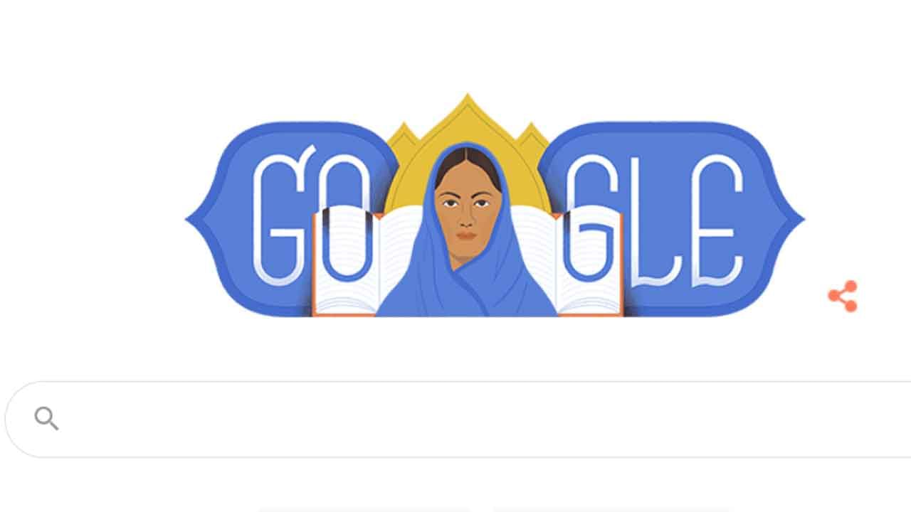 Fatima Sheikh ಮುಸ್ಲಿಂ ಸಮುದಾಯದ ಮೊದಲ ಶಿಕ್ಷಕಿ ಫಾತಿಮಾ ಶೇಖ್​​ಗೆ ಗೂಗಲ್ ಡೂಡಲ್ ಗೌರವ