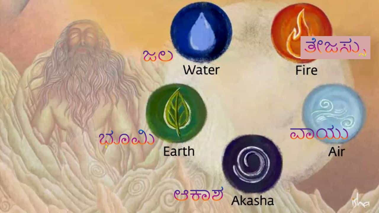 Pancha Bhootas: ಪಂಚಭೂತಗಳು ನಮ್ಮ ದೇಹದೊಂದಿಗೆ ಹೇಗೆ ಬೆರೆತುಕೊಂಡಿವೆ ಮತ್ತು ಅವುಗಳ ಗುಣವಿಶೇಷಗಳು ಏನು? Pancha Bhootas: ಪಂಚಭೂತಗಳು ನಮ್ಮ ದೇಹದೊಂದಿಗೆ ಹೇಗೆ ಬೆರೆತುಕೊಂಡಿವೆ ಮತ್ತು ಅವುಗಳ ಗುಣವಿಶೇಷಗಳು ಏನು?