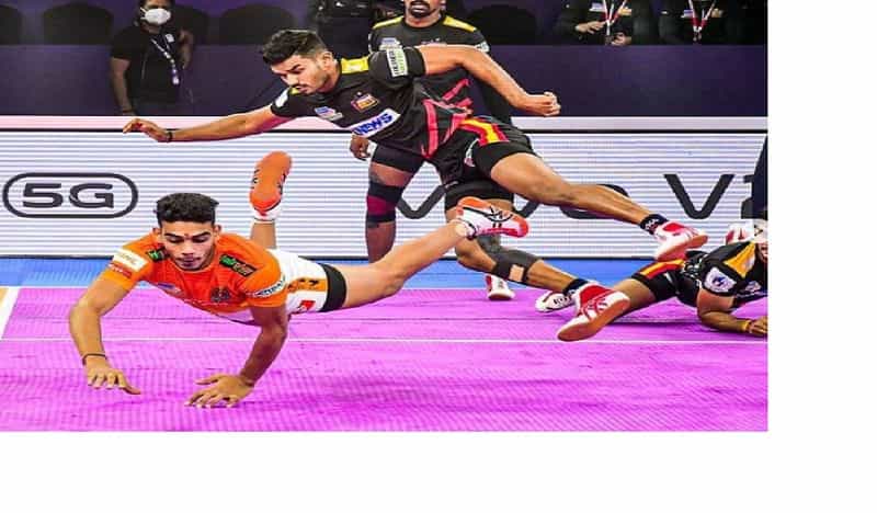 Pro Kabaddi League: ಪುಣೆ ವಿರುದ್ಧ ಬೆಂಗಳೂರು ಬುಲ್ಸ್ಗೆ ಭರ್ಜರಿ ಜಯ; ಮಿಂಚಿದ ಪವನ್ ಶೆರಾವತ್ Pro Kabaddi League: ಪುಣೆ ವಿರುದ್ಧ ಬೆಂಗಳೂರು ಬುಲ್ಸ್ಗೆ ಭರ್ಜರಿ ಜಯ; ಮಿಂಚಿದ ಪವನ್ ಶೆರಾವತ್