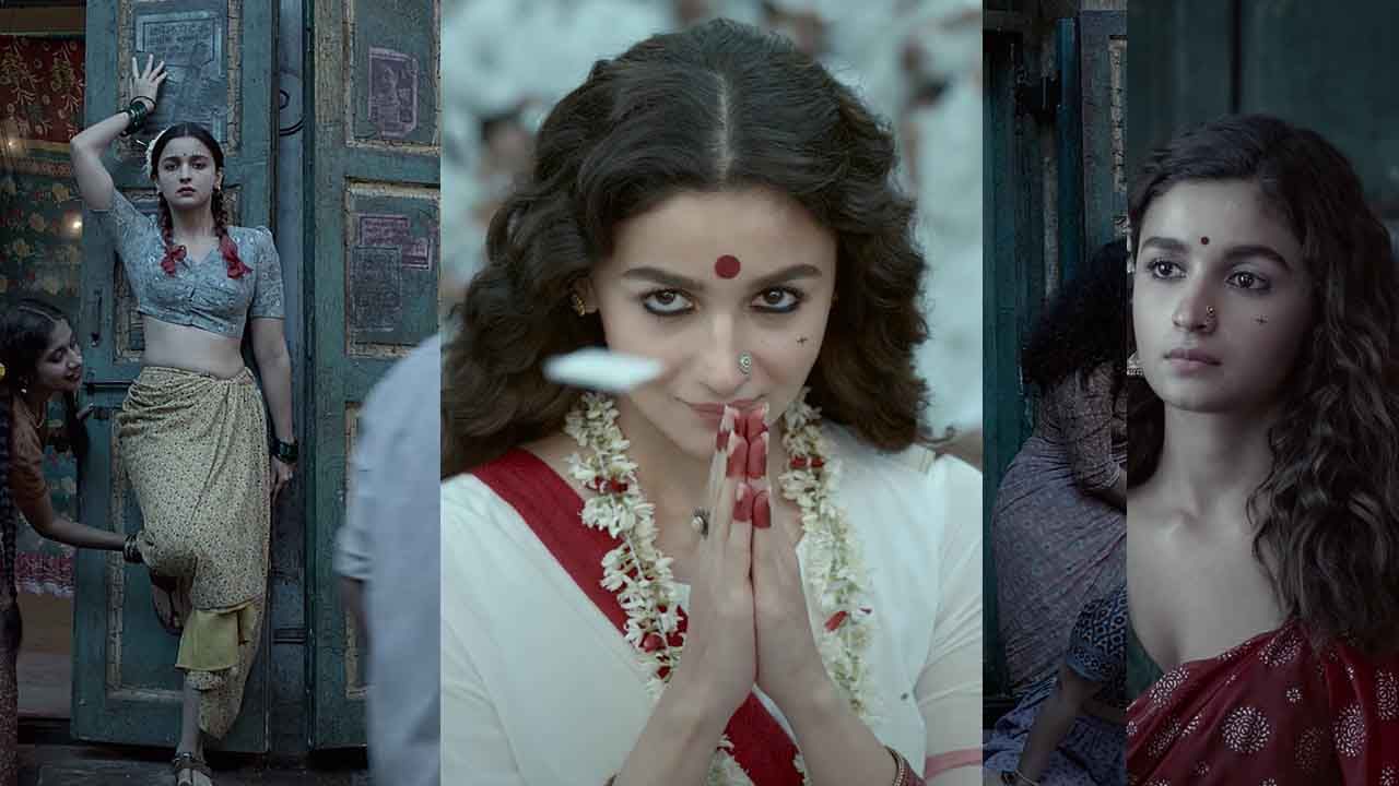 Alia Bhatt: Alia Bhatt in Different Getups; Here are photos | Alia Bhatt  Bang in Gangubai Kathiawadi Trailer Photos goes viral | PiPa News