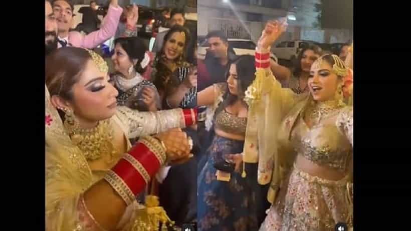 Viral Video: ಲೆಹೆಂಗಾ ಧರಿಸಿ ಬಿಂದಾಸ್ ಆಗಿ ಭಾಂಗ್ರಾ ಡ್ಯಾನ್ಸ್ ಮಾಡಿದ ವಧು