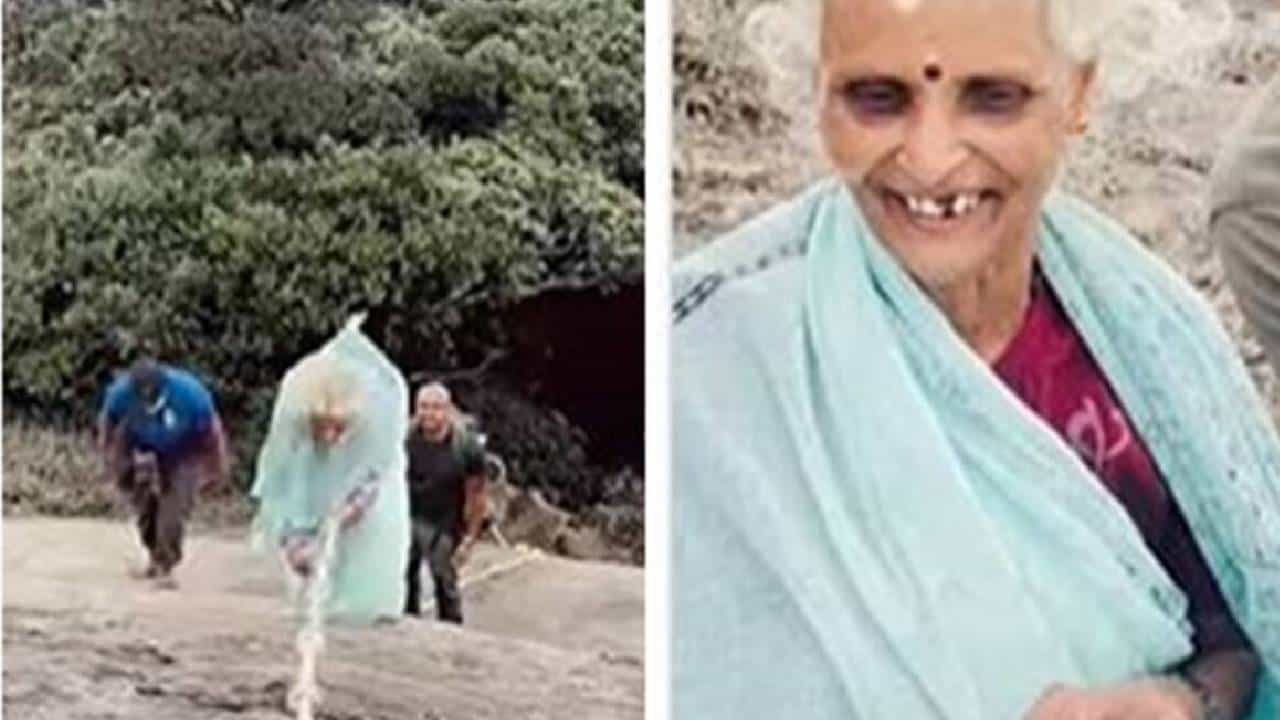 1,868 ಮೀಟರ್ ಎತ್ತರದ ಅಗಸ್ತ್ಯರ್ಕೂಡಮ್ ಶಿಖರ ಏರಿದ 62ರ ವೃದ್ಧೆ: ವಿಡಿಯೋ ವೈರಲ್ 1,868 ಮೀಟರ್ ಎತ್ತರದ ಅಗಸ್ತ್ಯರ್ಕೂಡಮ್ ಶಿಖರ ಏರಿದ 62ರ ವೃದ್ಧೆ: ವಿಡಿಯೋ ವೈರಲ್