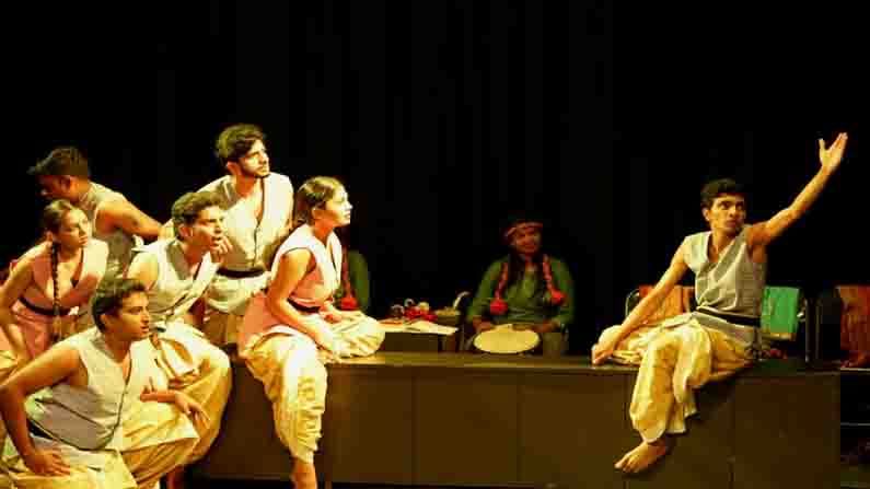 Ankaparade Rajakayana Play and Internship for Theatre Students by Rangaratha