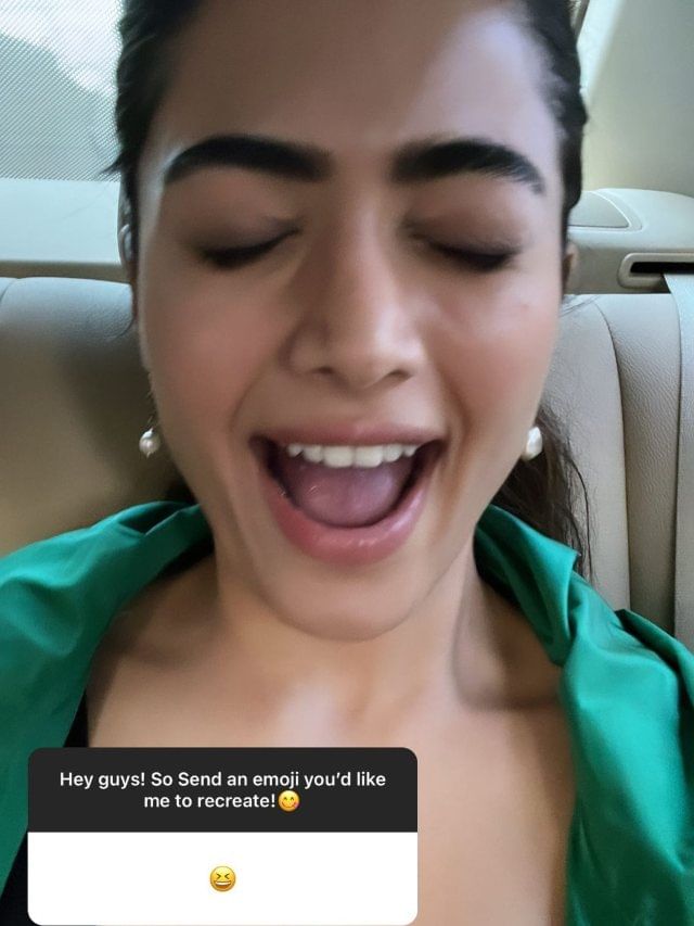 Rashmika selfie 4