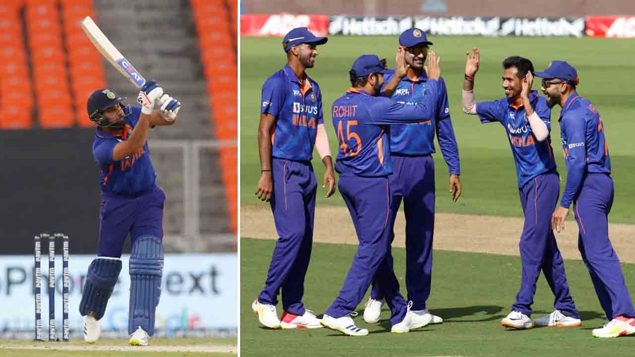 India vs West Indies: 1000ನೇ ಏಕದಿನ ಪಂದ್ಯದಲ್ಲಿ ಗೆದ್ದು ದಾಖಲೆ ಬರೆದ ಭಾರತ: ರೋಹಿತ್ ಪಡೆ ಭರ್ಜರಿ ಶುಭಾರಂಭ India vs West Indies: 1000ನೇ ಏಕದಿನ ಪಂದ್ಯದಲ್ಲಿ ಗೆದ್ದು ದಾಖಲೆ ಬರೆದ ಭಾರತ: ರೋಹಿತ್ ಪಡೆ ಭರ್ಜರಿ ಶುಭಾರಂಭ