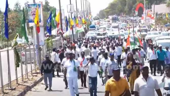 Mekedatu Padayatra 2.0 Live: ನಾಳೆ ಬೆಳಗ್ಗೆ 9ಕ್ಕೆ ಅರಮನೆ ಮೈದಾನದಿಂದ ಪಾದಯಾತ್ರೆ ಪುನಾರಂಭ