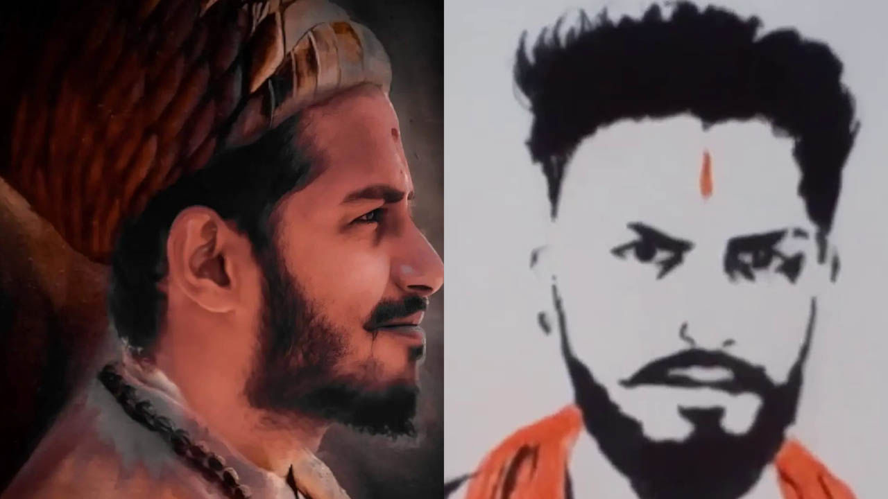 ಶಿವಾಜಿ ರೂಪದಲ್ಲಿ ಚಿತ್ರ ಬಿಡಿಸಿ ಹರ್ಷನಿಗೆ ಶ್ರದ್ಧಾಂಜಲಿ; ಸಾಮಾಜಿಕ ಜಾಲತಾಣದಲ್ಲಿ ವೈರಲ್ ಶಿವಾಜಿ ರೂಪದಲ್ಲಿ ಚಿತ್ರ ಬಿಡಿಸಿ ಹರ್ಷನಿಗೆ ಶ್ರದ್ಧಾಂಜಲಿ; ಸಾಮಾಜಿಕ ಜಾಲತಾಣದಲ್ಲಿ ವೈರಲ್