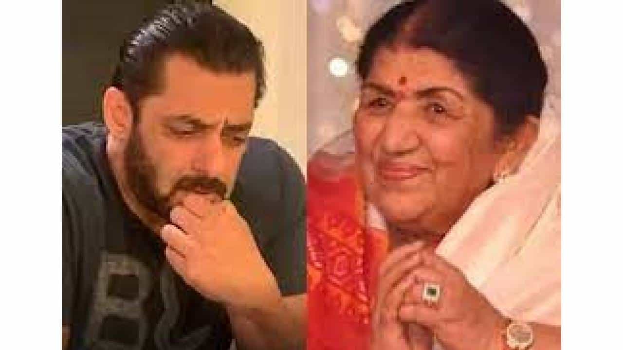 Lata Mangeshkar: ಲಗ್ ಜಾ ಗಲೇ ಹಾಡಿನ ಮೂಲಕ ಲತಾ ಮಂಗೇಶ್ಕರ್​ಗೆ ಭಾವಪೂರ್ಣ ಶ್ರದ್ಧಾಂಜಲಿ ಅರ್ಪಿಸಿದ ನಟ ಸಲ್ಮಾನ್ ಖಾನ್