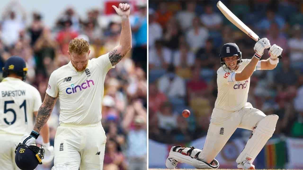 WI vs ENG: ರೂಟ್-ಸ್ಟೋಕ್ಸ್ ಶತಕದ ವೈಭವ: 507 ರನ್​ಗೆ ಇಂಗ್ಲೆಂಡ್ ಡಿಕ್ಲೇರ್: ವಿಂಡೀಸ್​​ಗೆ ಆರಂಭಿಕ ಆಘಾತ