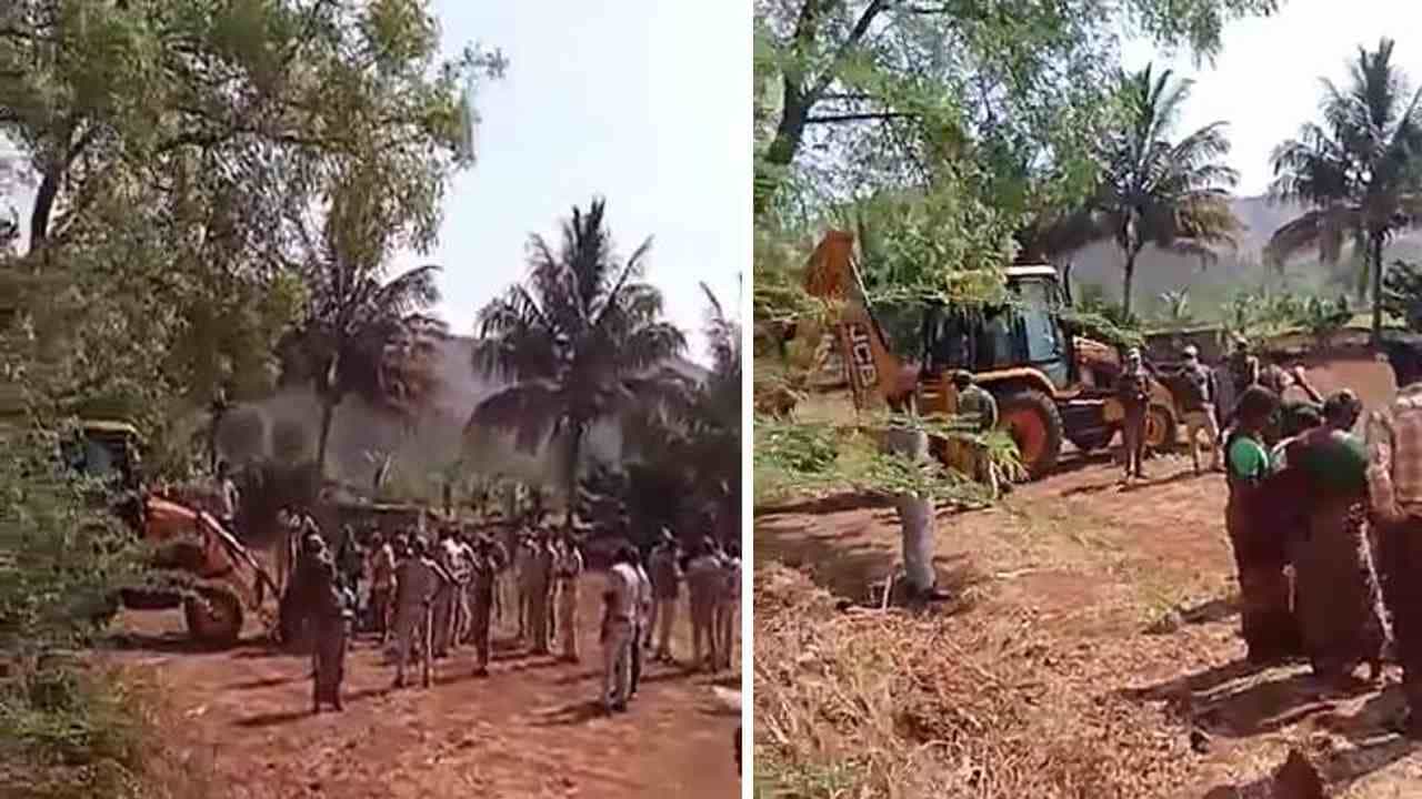 ಗದಗ: ಬಗರ್ ಹುಕುಂ ಜಮೀನಿನಲ್ಲಿ ಅರಣ್ಯ ಇಲಾಖೆ ಟ್ರೆಂಚ್ ಹಾಕುವುದಕ್ಕೆ ವಿರೋಧ; ವಿಷ ಸೇವಿಸಿ ಆತ್ಮಹತ್ಯೆಗೆ ಯತ್ನಿಸಿದ ಮಹಿಳೆ ಸಾವು ಗದಗ: ಬಗರ್ ಹುಕುಂ ಜಮೀನಿನಲ್ಲಿ ಅರಣ್ಯ ಇಲಾಖೆ ಟ್ರೆಂಚ್ ಹಾಕುವುದಕ್ಕೆ ವಿರೋಧ; ವಿಷ ಸೇವಿಸಿ ಆತ್ಮಹತ್ಯೆಗೆ ಯತ್ನಿಸಿದ ಮಹಿಳೆ ಸಾವು