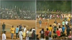 Video: ಕೇರಳದಲ್ಲಿ ಫುಟ್‌ಬಾಲ್ ಪಂದ್ಯ ವೀಕ್ಷಣೆ ವೇಳೆ ಗ್ಯಾಲರಿ ಕುಸಿದು 200 ಜನರಿಗೆ ಗಾಯ; ಐವರ ಸ್ಥಿತಿ ಗಂಭೀರ