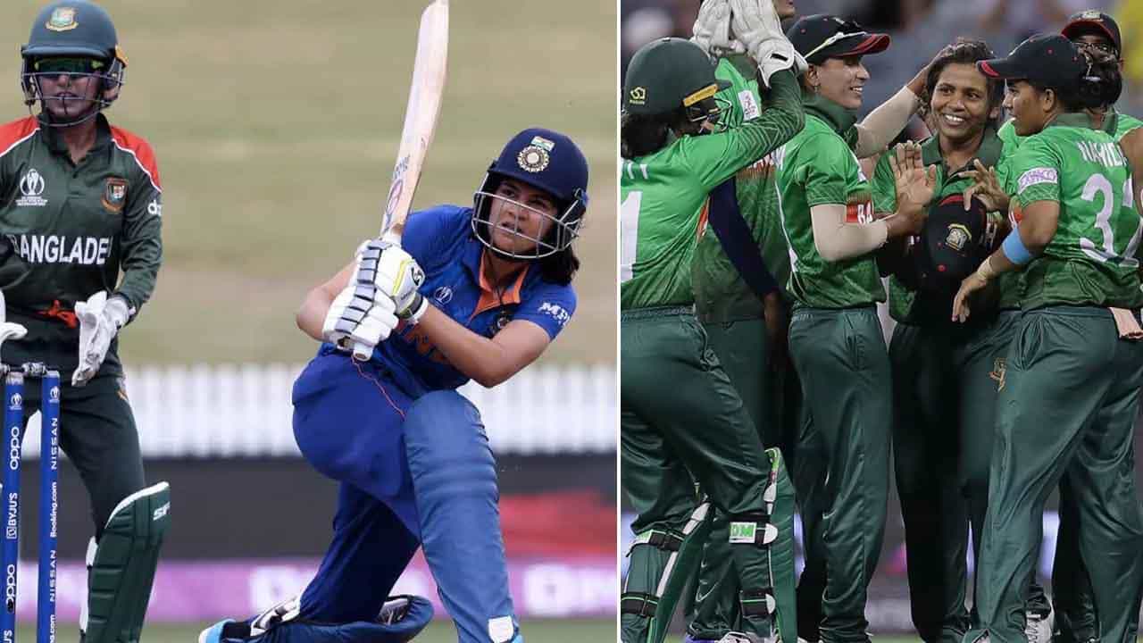 India vs Bangladesh Women: ಗೆಲ್ಲಲೇ ಬೇಕಾದ ಪಂದ್ಯದಲ್ಲಿ ಭಾರತ ಕಳಪೆ ಬ್ಯಾಟಿಂಗ್: ಬಾಂಗ್ಲಾಕ್ಕೆ 230 ರನ್ಗಳ ಟಾರ್ಗೆಟ್ India vs Bangladesh Women: ಗೆಲ್ಲಲೇ ಬೇಕಾದ ಪಂದ್ಯದಲ್ಲಿ ಭಾರತ ಕಳಪೆ ಬ್ಯಾಟಿಂಗ್: ಬಾಂಗ್ಲಾಕ್ಕೆ 230 ರನ್ಗಳ ಟಾರ್ಗೆಟ್