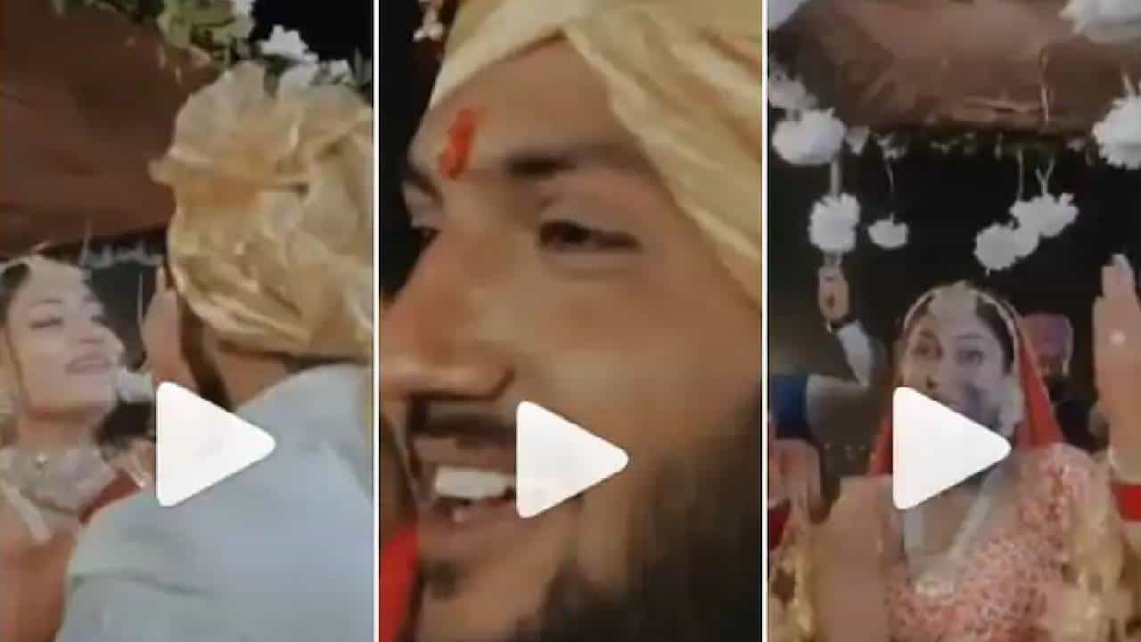 ಗ್ರ್ಯಾಂಡ್ ಲುಕ್ನಲ್ಲಿ ಬಂದ ವಧುವನ್ನು ನೋಡಿ ಭಾವುಕನಾದ ವರ : ವಿಡಿಯೋ ವೈರಲ್ ಗ್ರ್ಯಾಂಡ್ ಲುಕ್ನಲ್ಲಿ ಬಂದ ವಧುವನ್ನು ನೋಡಿ ಭಾವುಕನಾದ ವರ : ವಿಡಿಯೋ ವೈರಲ್