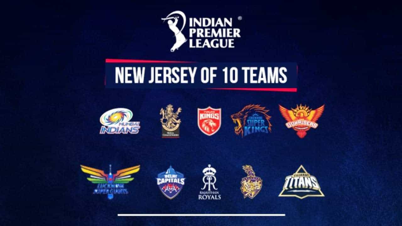 ಐಪಿಎಲ್ ಸೀಸನ್ 15 ಗಾಗಿ ಎಲ್ಲಾ ತಂಡಗಳ ಜೆರ್ಸಿ ಅನಾವರಣಗೊಂಡಿದೆ. ಈ ಬಾರಿ ಕೆಲ ತಂಡಗಳು ಕಳೆದ ಸೀಸನ್ನಲ್ಲಿ ಕಣಕ್ಕಿಳಿದ ಮಾದರಿಯ ಜೆರ್ಸಿಯಲ್ಲೇ ಕಾಣಿಸಿಕೊಳ್ಳಲಿದ್ದು, ಇನ್ನು ಕೆಲ ತಂಡಗಳ ಜೆರ್ಸಿಯಲ್ಲಿ ಸಣ್ಣ ಪುಟ್ಟ ಬದಲಾವಣೆಗಳಾಗಿವೆ. ಹಾಗೆಯೇ ಹೊಸ ಎರಡು ತಂಡಗಳಾದ ಲಕ್ನೋ ಸೂಪರ್ ಜೈಂಟ್ಸ್ ಹಾಗೂ ಗುಜರಾತ್ ಟೈಟನ್ಸ್ ತಂಡಗಳು ಹೊಸ ಬಣ್ಣದ ಜೆರ್ಸಿಯಲ್ಲಿ ಕಾಣಿಸಿಕೊಳ್ಳಲಿದೆ. ಹಾಗಿದ್ರೆ 10 ತಂಡಗಳ ಜೆರ್ಸಿ ಹೇಗಿದೆ ನೋಡೋಣ...