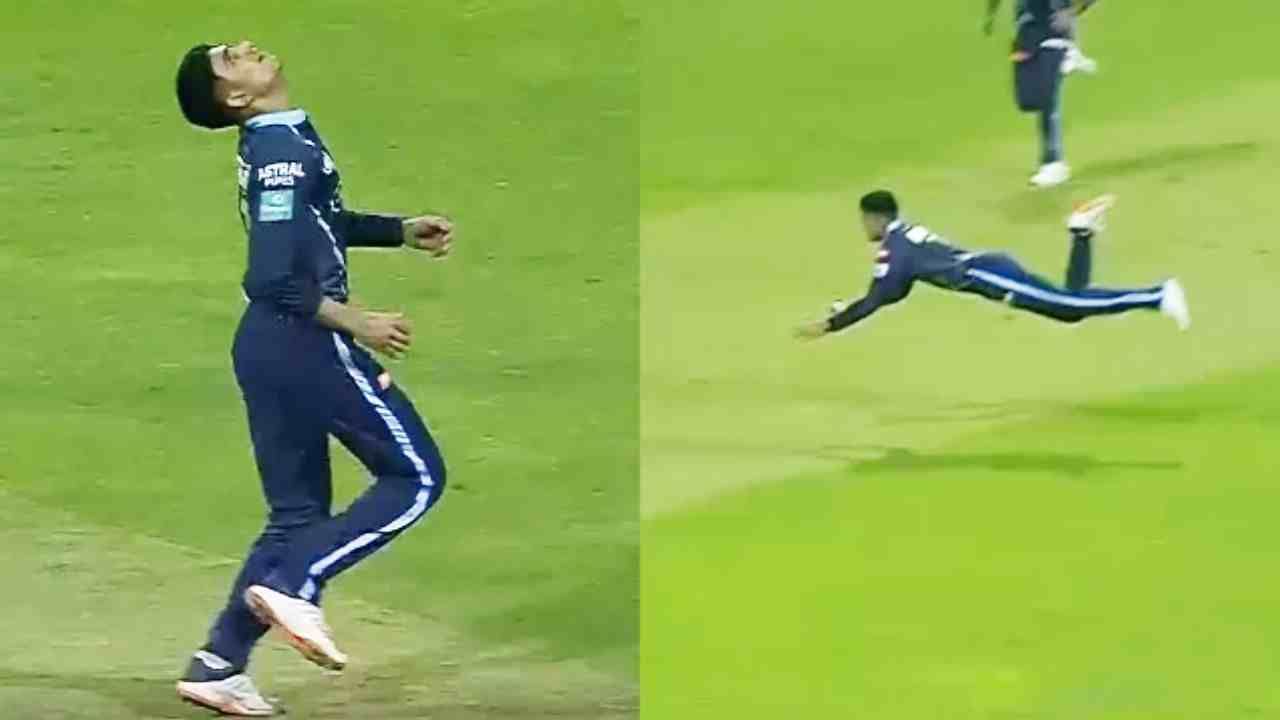 Shubman Gill Catch: ಸೂಪರ್​ಮ್ಯಾನ್ ಶುಭ್​ಮನ್: ಅತ್ಯಾದ್ಭುತ ಕ್ಯಾಚ್ ವಿಡಿಯೋ ಇಲ್ಲಿದೆ